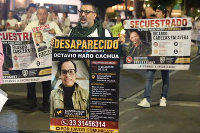 No cesa la búsqueda: exigen localizar a desaparecidos en Zapopan