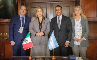 Harfuch se reúne con ministra de Seguridad de Argentina