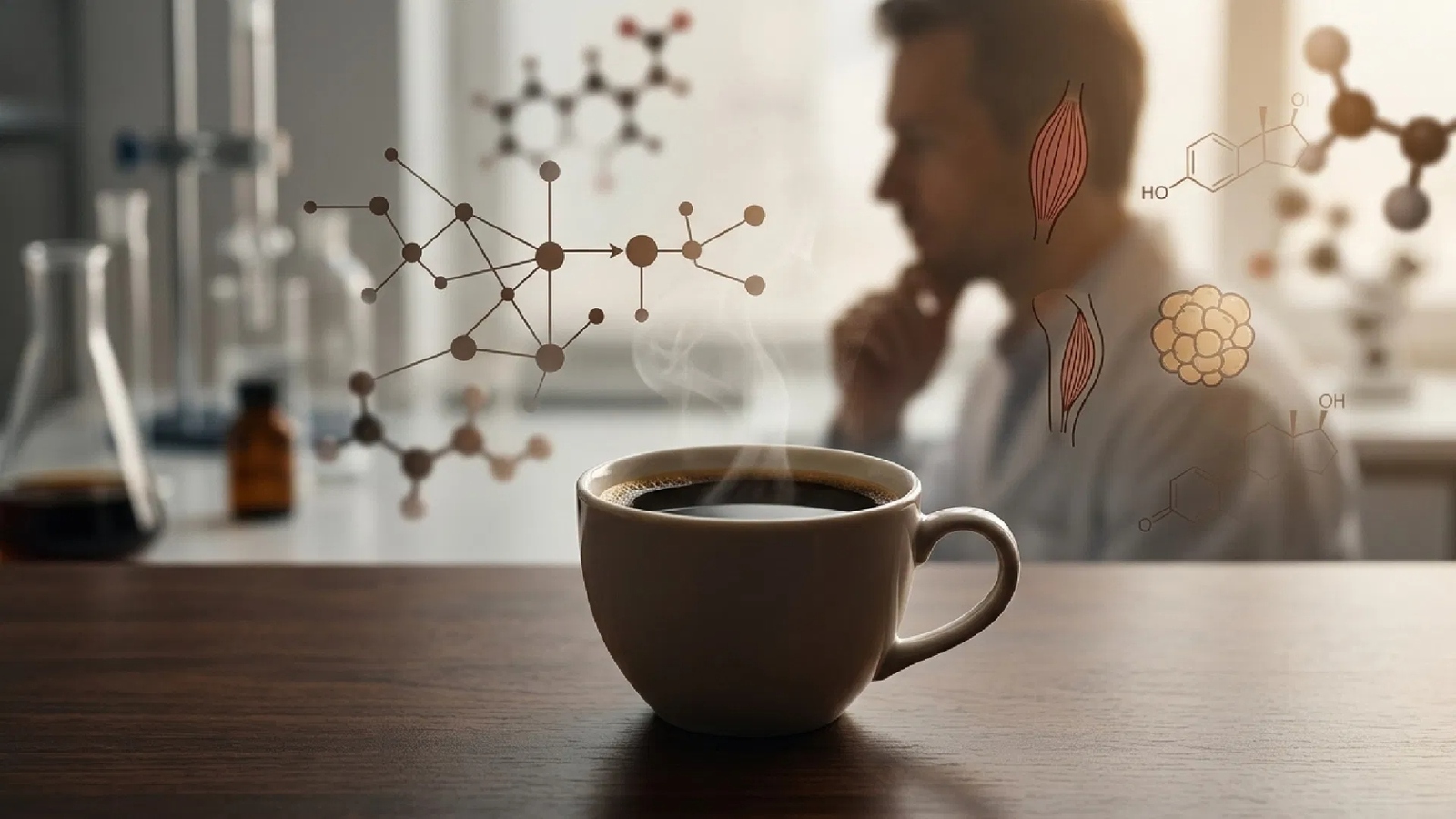 El consumo habitual de café se relacionó con una menor cantidad de grasa corporal, diferencias en algunos indicadores metabólicos y cambios