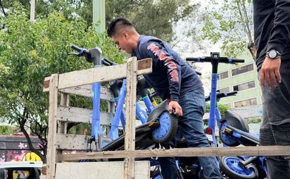 Alcaldía Cuauhtémoc realiza nuevo operativo contra scooters