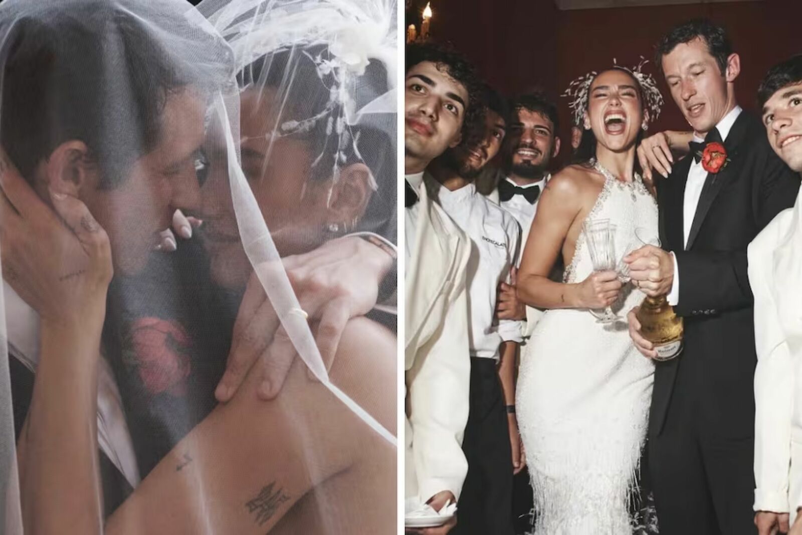 Callum Turner habla de su boda con Dua Lipa por primera vez
