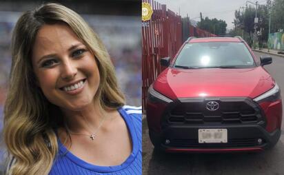 Ubican vehículo en el que seguían a conductora Vanessa Huppenkothen