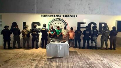 Detienen a cuatro presuntos integrantes de “Los Mayitos” en Chiapas