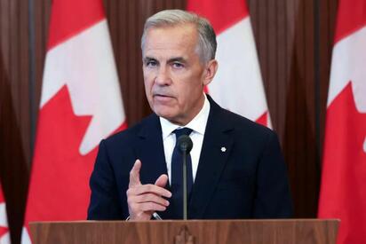 Mark Carney rechazó un acuerdo comercial con Estados Unidos y anunció represalias ante nuevos aranceles, pese al riesgo para la economía canadiense.  El primer