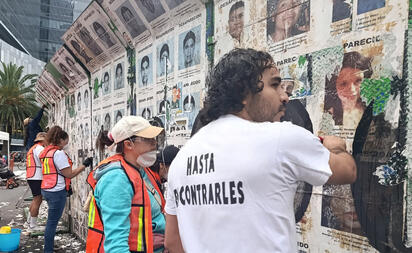 Preparan nueva pega de 2 mil 300 fichas de personas desaparecidas