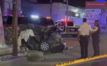 Hombre fallece tras perder el control de su vehículo en Ciudad Juárez