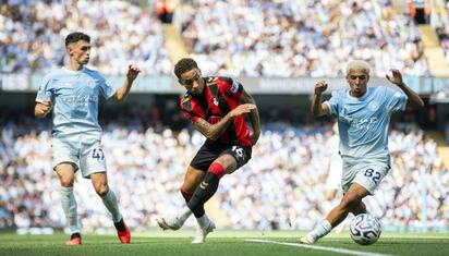 Manchester City remonta 2-1 al Bournemouth con dos asistencias de Cherki