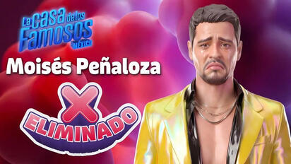 Moisés Peñaloza sale de 'La casa de los famosos México'