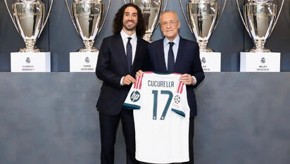 Marc Cucurella es presentado como nuevo jugador del Real Madrid