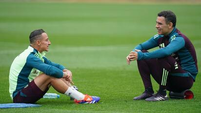 Andrés Guardado inicia trabajo con la Selección Mexicana