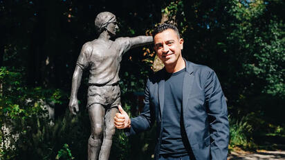 Xavi Hernández llega a Países Bajos para dirigir a la Oranje