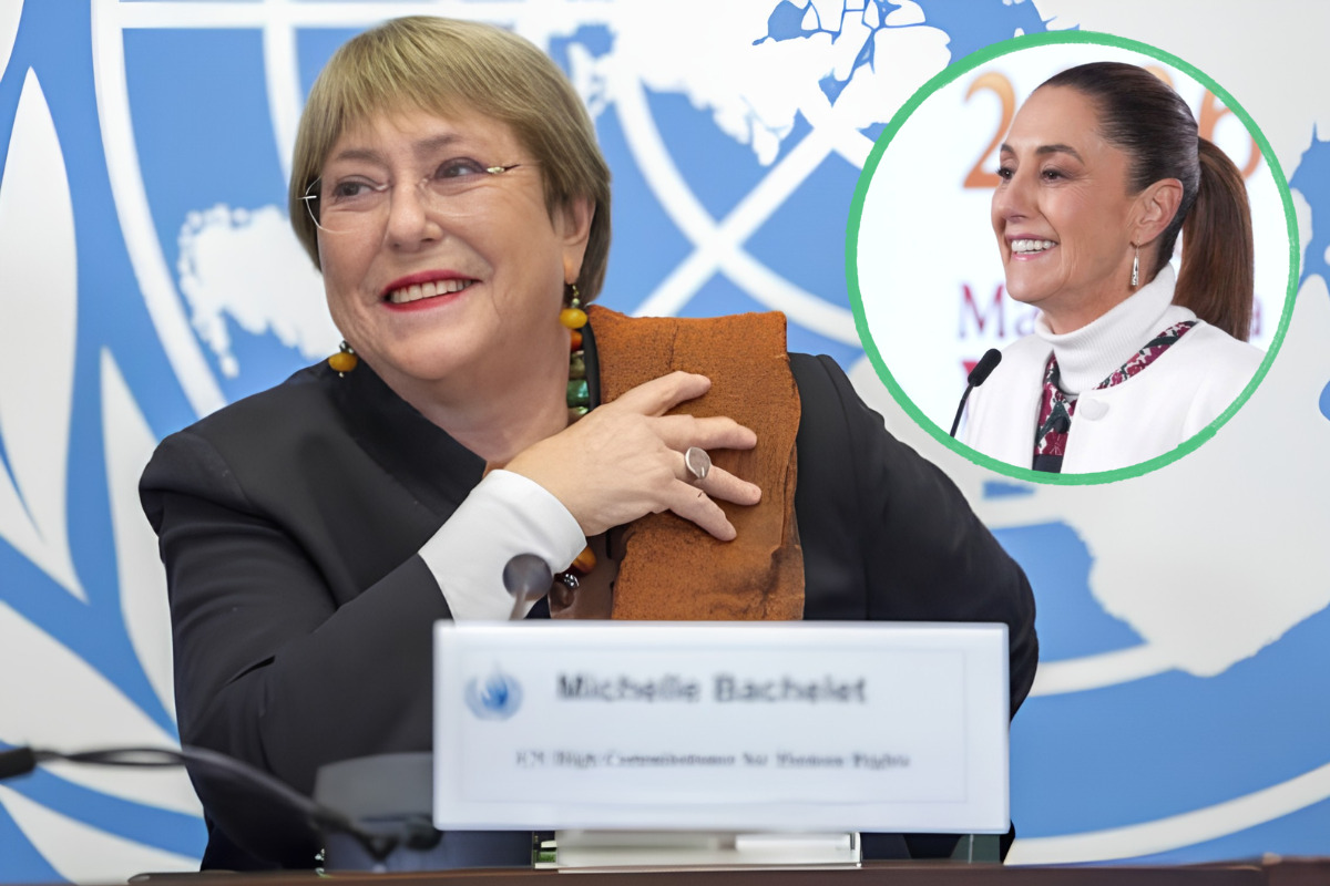 Sheinbaum destaca a Bachelet como opción para liderar la ONU