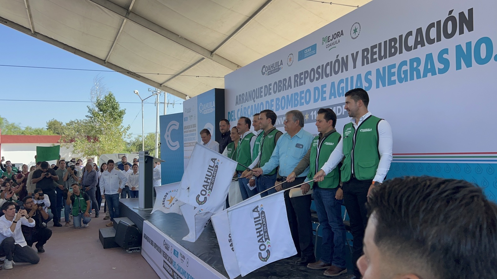 Arranca obra de 114 mdp para reubicar Cárcamo de Aguas Negras número 3