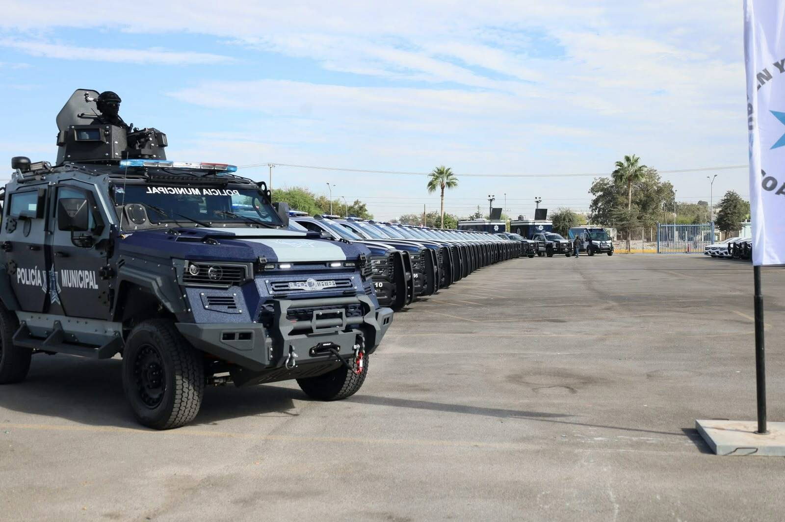 Amplían fuerza policial y tecnología para reforzar seguridad en Monclova