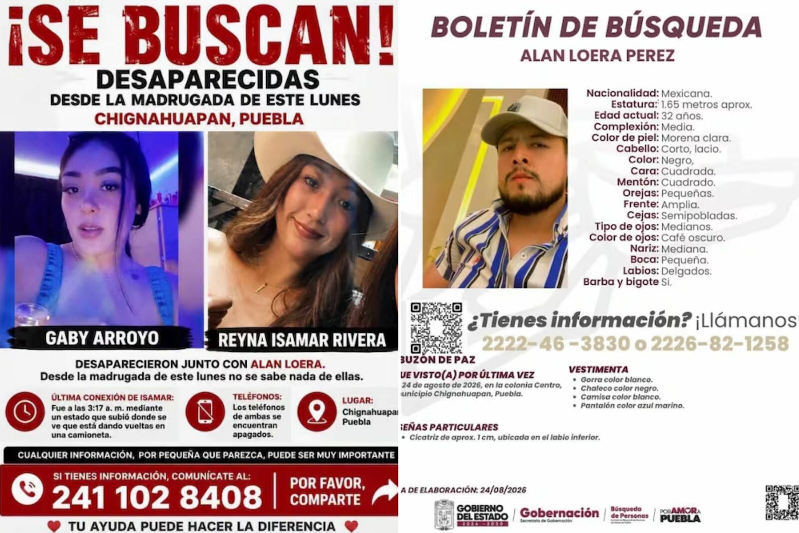Hallan sin vida a tres jóvenes reportados como desaparecidos en Puebla
