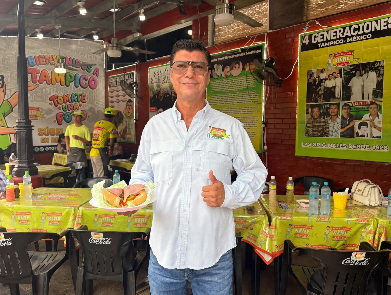 La Entrevista con Jorge Arturo Bracamontes - restaurantero de Tortas la Barda Rene y su hijo Cepillín