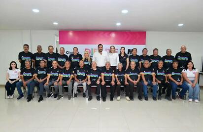 Carlos Villarreal respalda a adultos mayores rumbo a Olimpiada Nacional