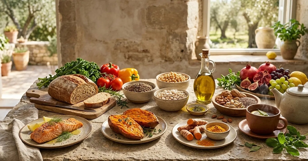 8 alimentos que suelen formar parte de la dieta de los centenarios