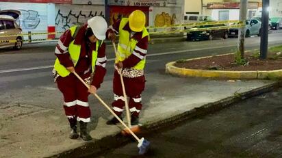 Sobse repavimenta carril de Línea 6 del Metrobús