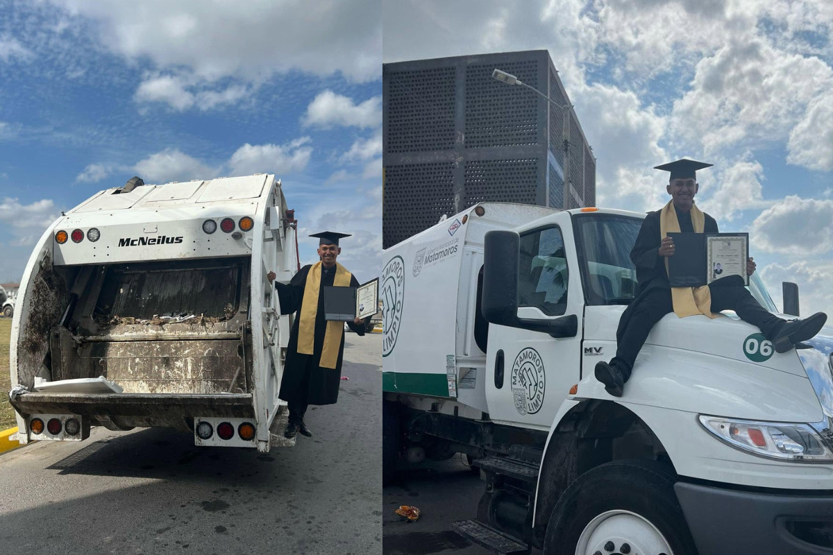 De recolector de basura a abogado: así José Israel pagó su carrera