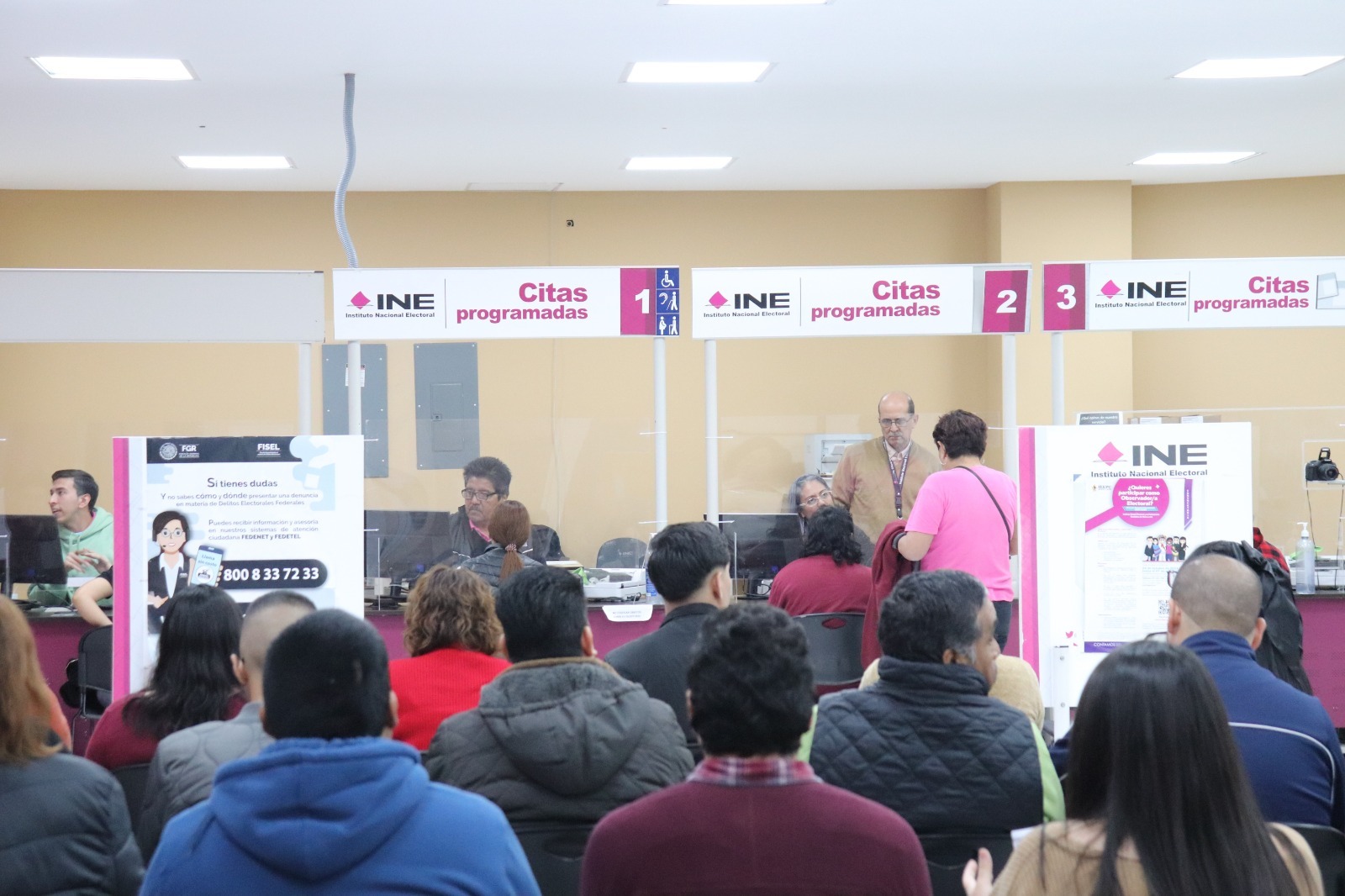 Implementa INE medidas de fortalecimiento en su Sistema de Citas