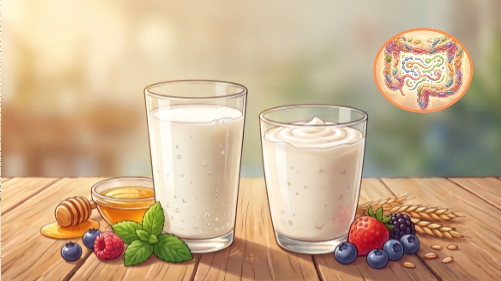 Cuáles son las bebidas para favorecer el equilibrio de la microbiota intestinal