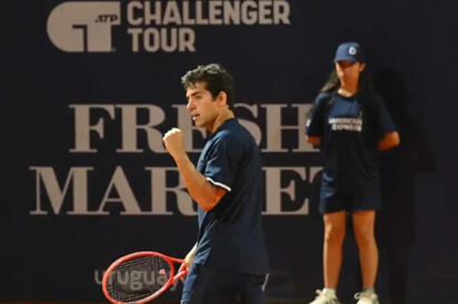 Garín se impone en sets corridos y queda a un paso del cuadro principal del US Open