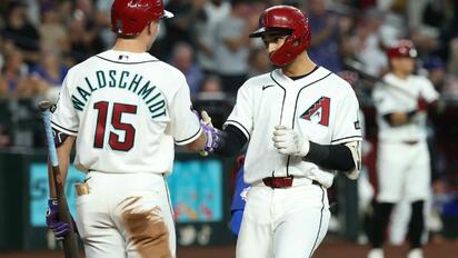 Jordan Lawlar da jonrón y D-backs blanquean 2-0 a Cachorros en el Chase Field