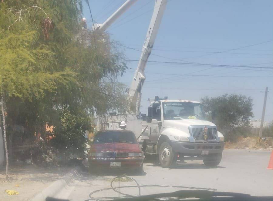 CFE deja sin luz a vecinos de la colonia Calderón