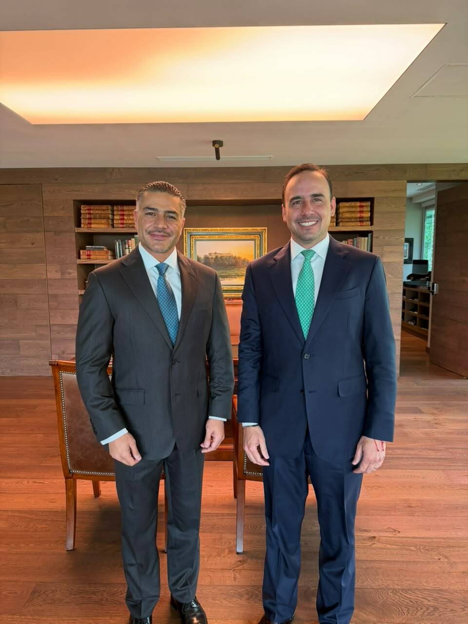 Refrendan Manolo y Harfuch compromiso por la seguridad