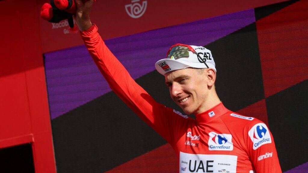 Tadej Pogacar vuelve a ganar en la Vuelta a España y Harold Tejada se mete en el Top 10