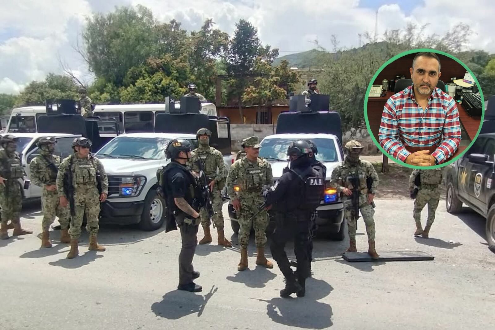 Blindan frontera con Nuevo León tras el enfrentamiento en Candela