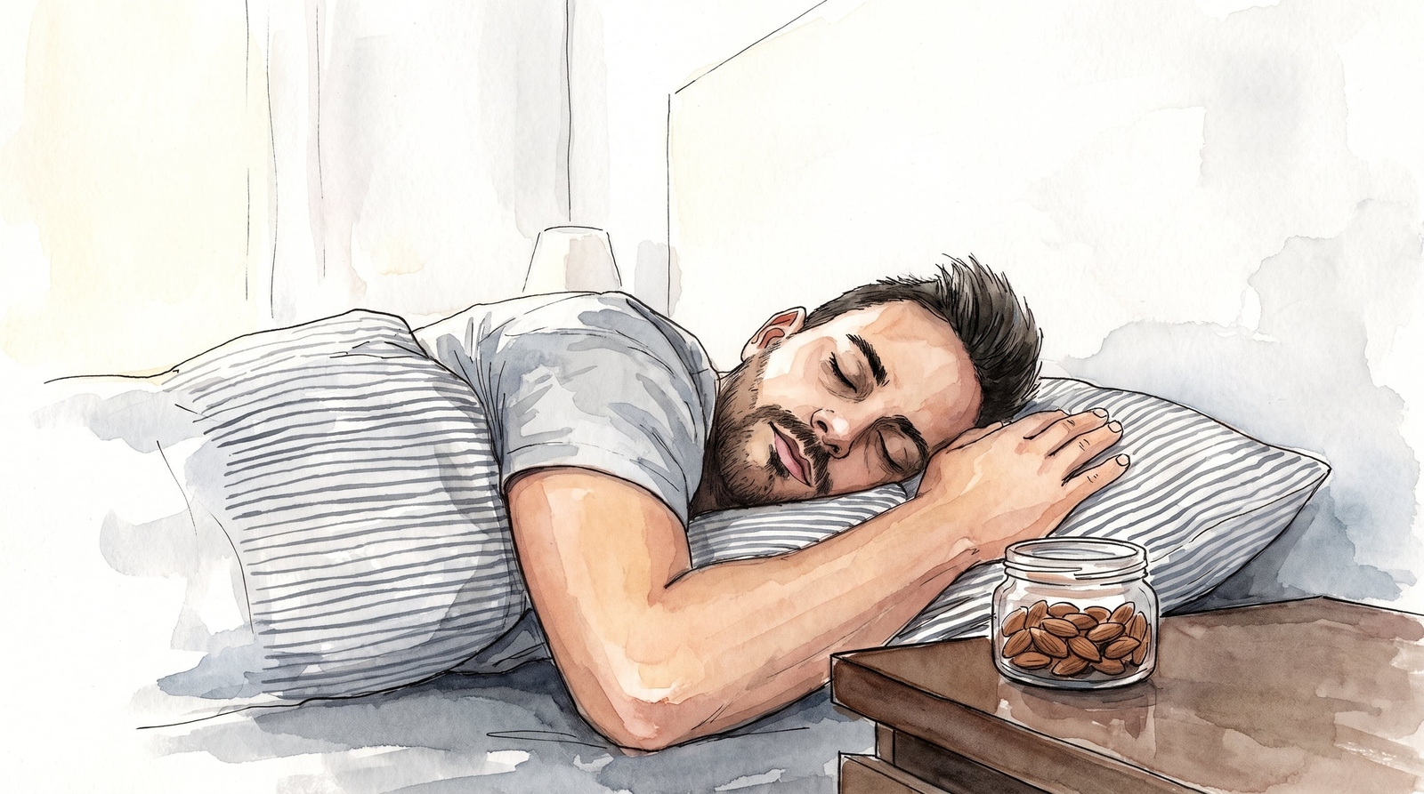 ¿Comer almendras antes de dormir mejora el descanso?