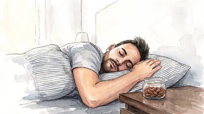 ¿Comer almendras antes de dormir mejora el descanso?