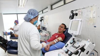 Desmienten que para donar sangre haya que acudir en ayunas