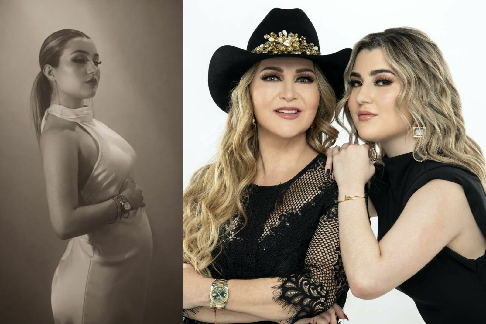 Melenie Carmona, hija de Alicia Villarreal, anuncia que será mamá con tierna fotografía