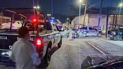 En el operativo participaron las diversas corporaciones estatales y municipales.  Elementos de seguridad de los tres órdenes de gobierno participaron la noche