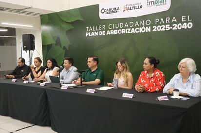 Planea Saltillo cuidado de árboles hasta el 2040