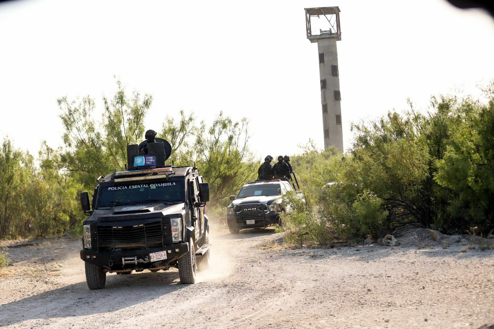 Seguridad: Los recorridos de los elementos estatales se desarrollan en distintos puntos del estado.