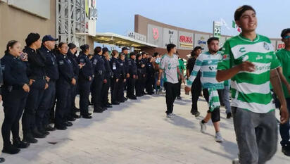 Alcalde de Torreón refuerza seguridad para el partido Santos Laguna-Tigres