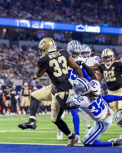 Saints sorprenden y vencen a Cowboys en Dallas