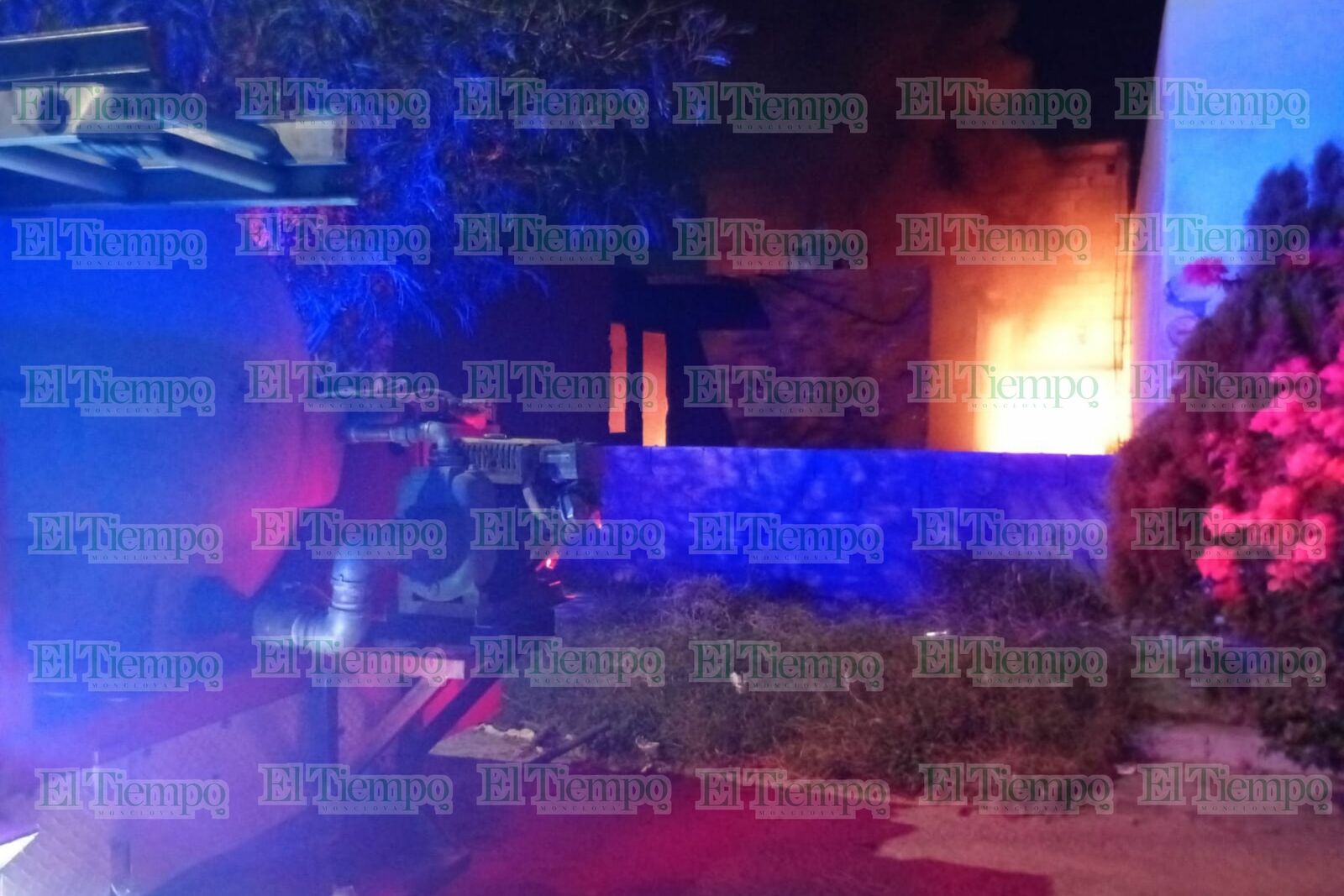Adicto provoca incendio en casa abandonada y casi alcanza otros domicilios