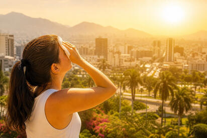 Olas de calor relacionadas con decenas de problemas de salud