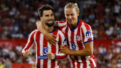 Atlético de Madrid vence 3-1 al Sevilla y se coloca líder de LaLiga