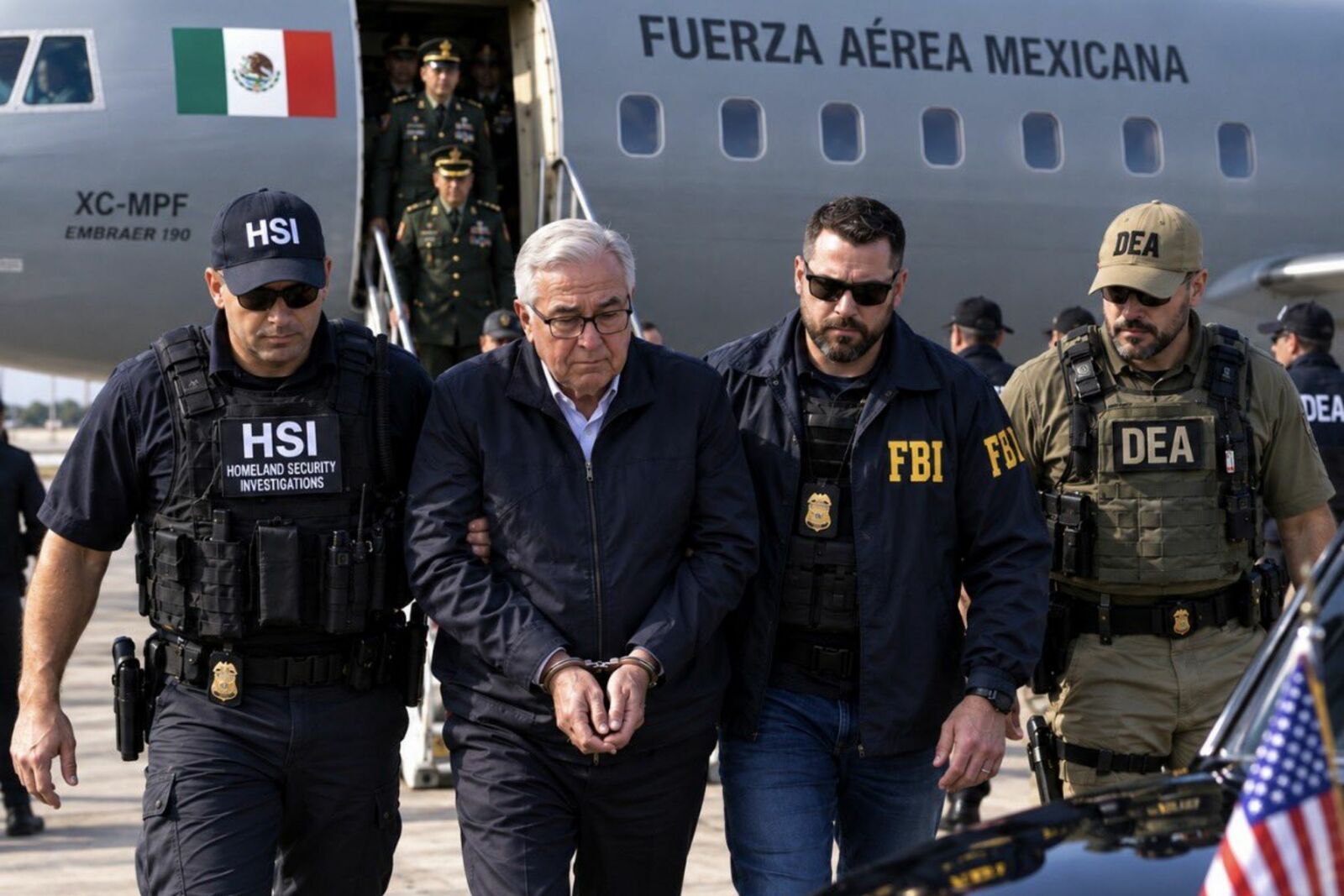 Exdirector de la DEA vuelve a pedir extradición de Rubén Rocha y comparte imagen hecha con IA