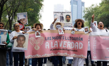 Madres buscadoras siguen esperando reunión con Claudia Sheinbaum