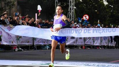 Peruano Cristhian Pacheco conquista Maratón de CDMX 2026