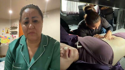 virales Mamá de Gomita llora tras ver a su hija trabajar con problemas de salud
