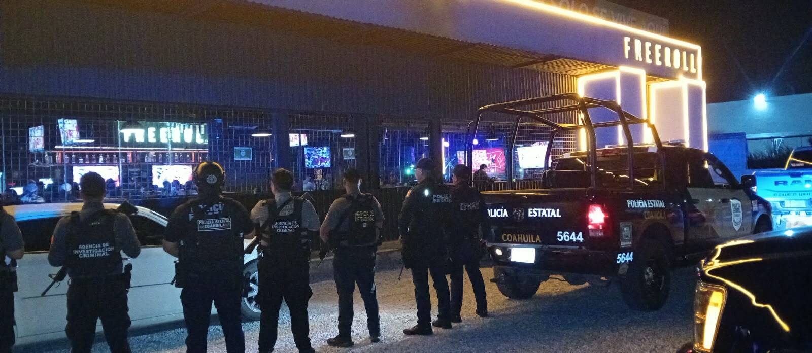 Refuerzan seguridad nocturna en Piedras Negras con operativo conjunto en bares