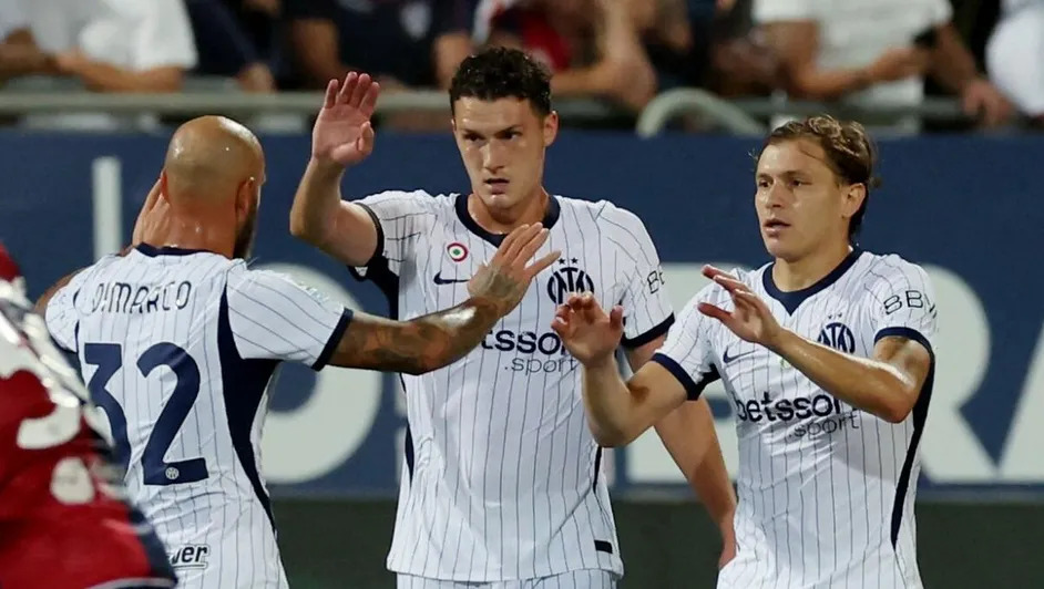 Inter de Milán vence 1-0 al Cagliari y mantiene paso perfecto en la Serie A